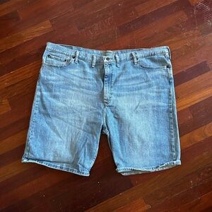 Wrangler Light Blue Jean Shorts for Men